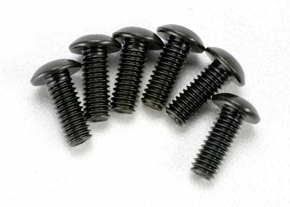 Tra2577 Stainless Steel 3x10 Button-Head Hex Drive Screws (6)
