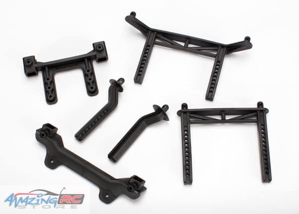 TRA3619 Adjustable Body Mounts Post Front & Rear