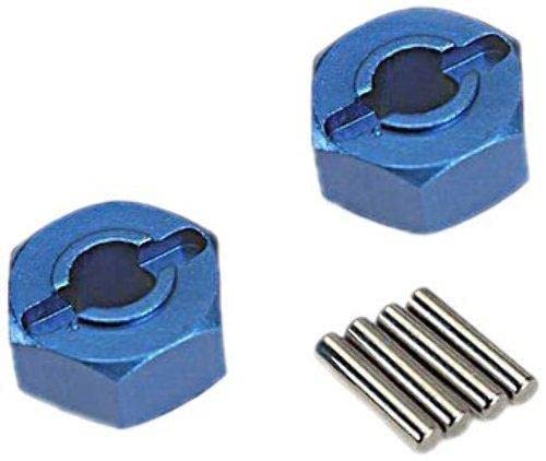 Tra1654x Wheel Hubs Aluminum with Pins - Blue