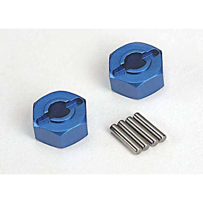 Tra1654x Wheel Hubs Aluminum with Pins - Blue