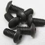 ASC9146 Button Head Screw 2-56x3/16 Inch, Pack of 6