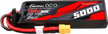 Gens Ace 7.4V 5000mAh LiPo Battery