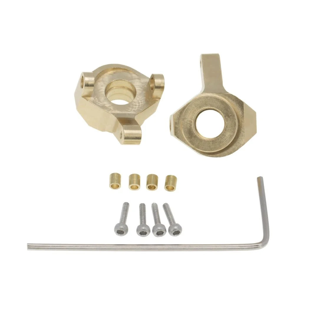 HDTSCX24-1 Brass Counterweight Steering Cup 1 set 8g for Axial SCX24/AX24