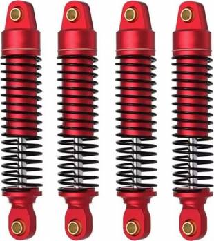 Red RC Car Shock Absorbers