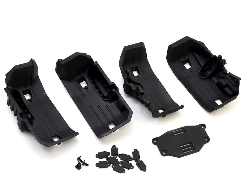 Traxxas 8072 Inner Fenders TRX-4, Black